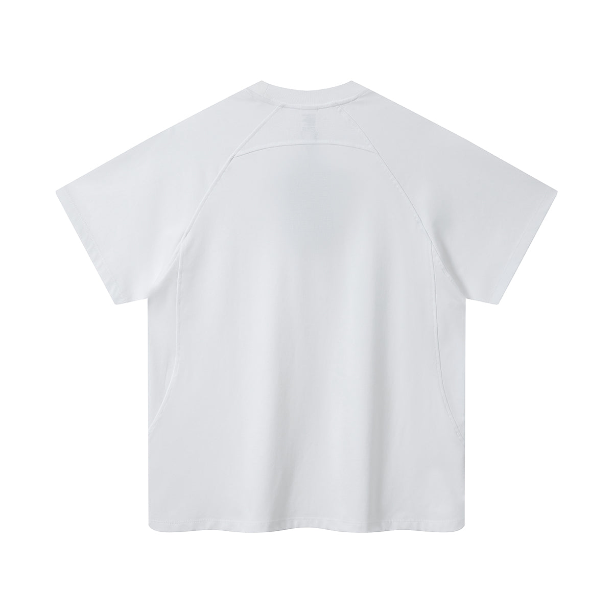 Color Block Oversized Sporty Raglan T-Shirt
