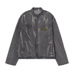 Streetwear Vintage Wash Denim Jacket