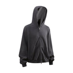 Heavyweight Washed Cotton Boxy Hoodie