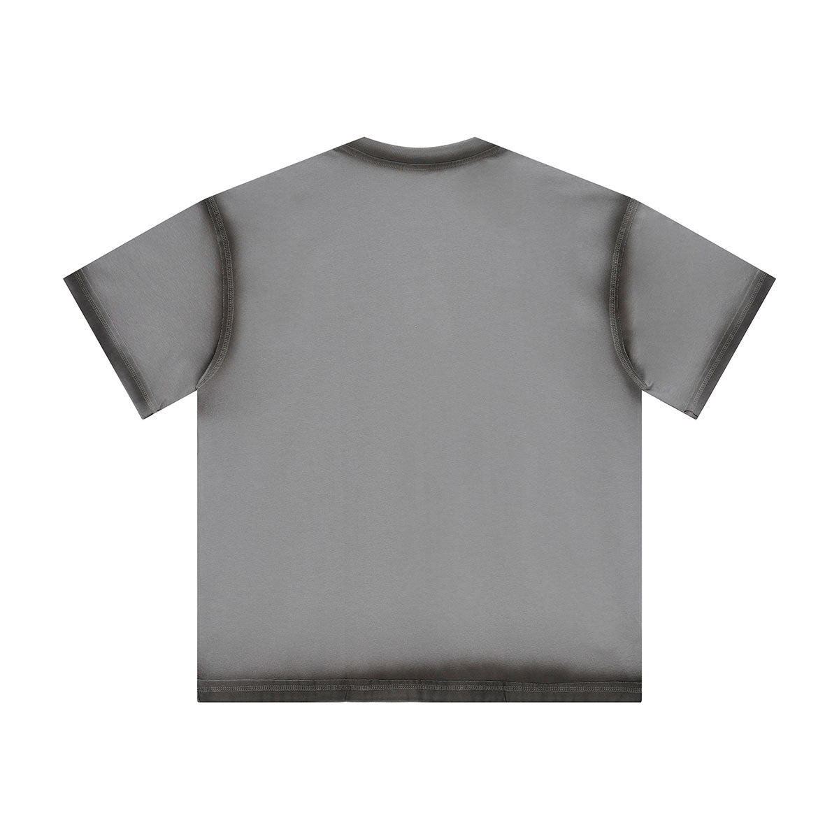 Vintage Washed Oversized Colorblock Tee