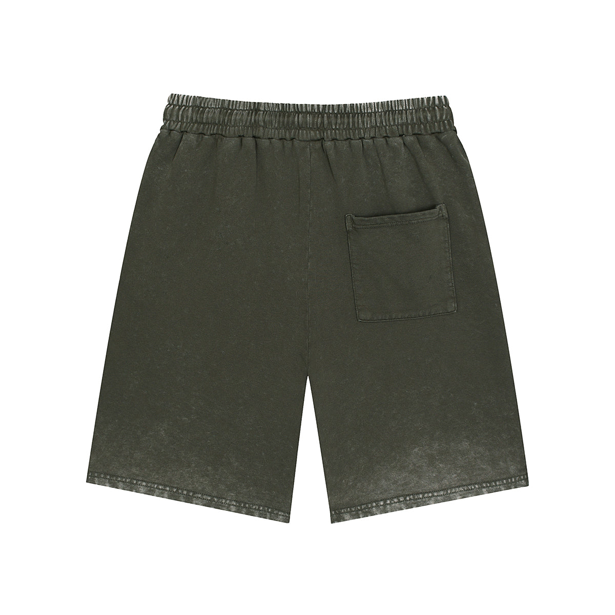 Washed Faded Cotton Sweatshorts