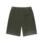 Washed Faded Cotton Sweatshorts