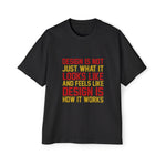 Design Quote Graphic Tee-INNBLAC Fashion Apparel