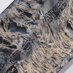 Unisex Streetwear Printed Baggy Jeans