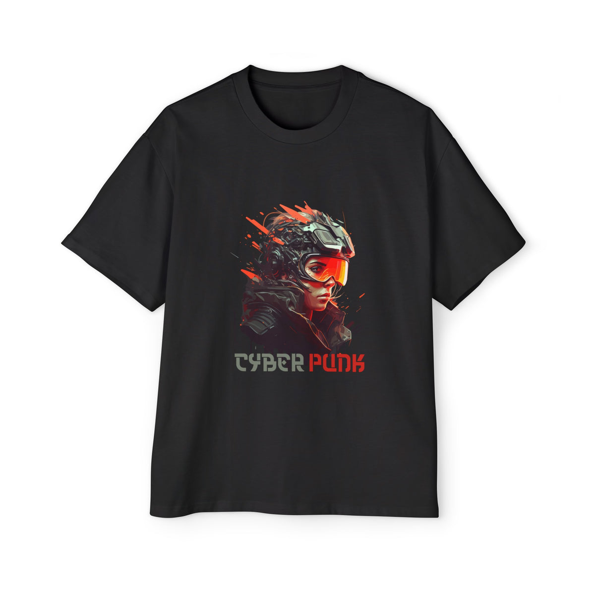 Cyberpunk Graphic Tee-INNBLAC Fashion Apparel