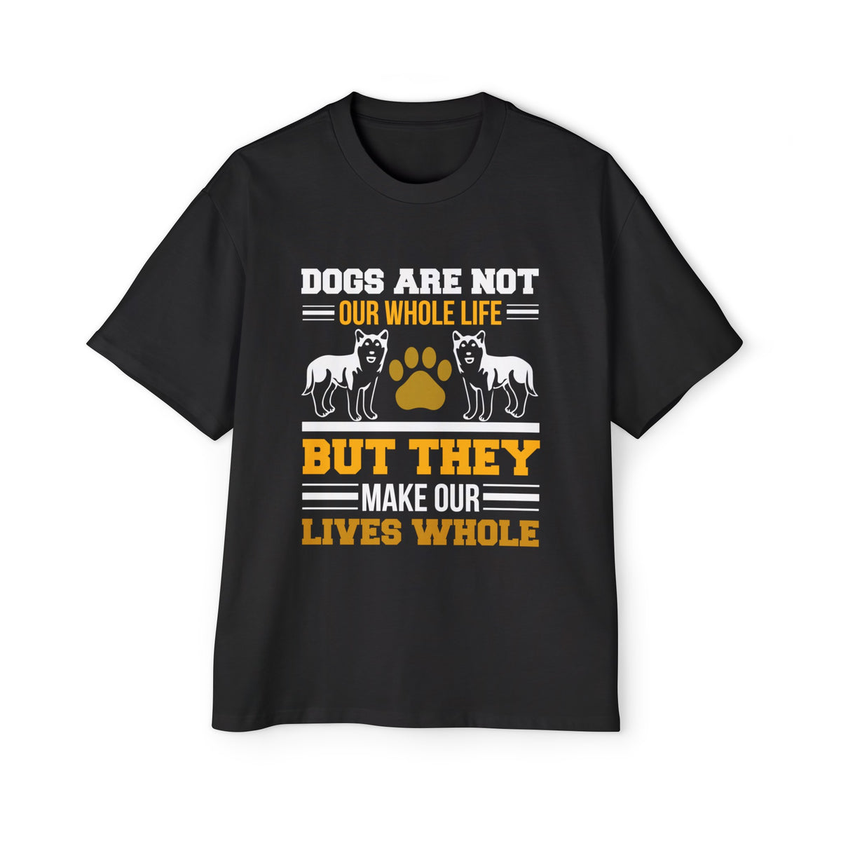 Dog Quote Graphic Tee-INNBLAC Fashion Apparel