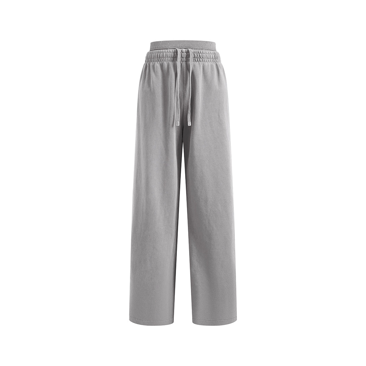 Heavy Wash Cotton Double Waistband Sweatpants