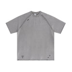 Heavyweight Raw Edge Destructive Tee 10oz