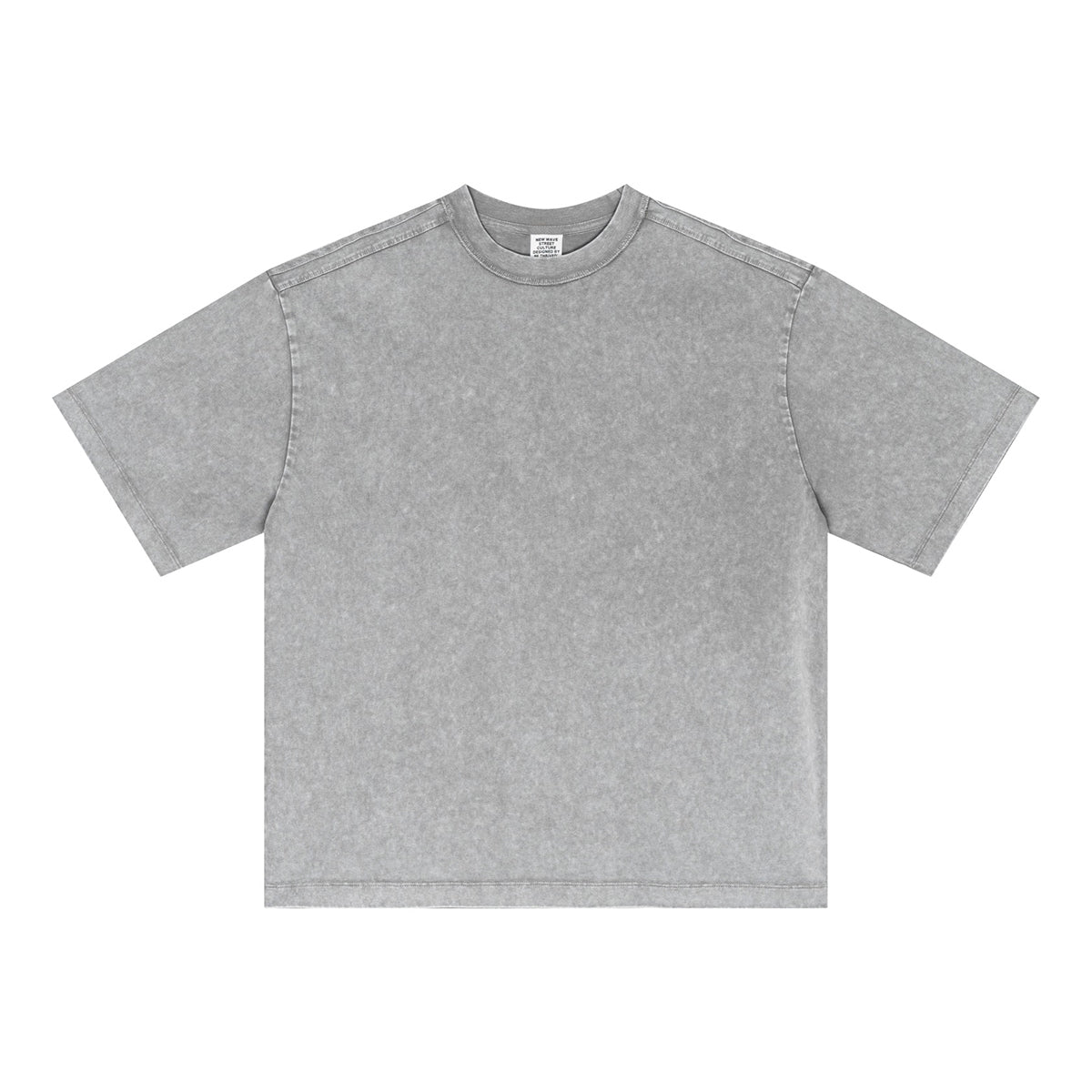 Washed Faded Reverse T Shirt 8.5oz