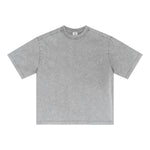 Washed Faded Reverse T Shirt 8.5oz