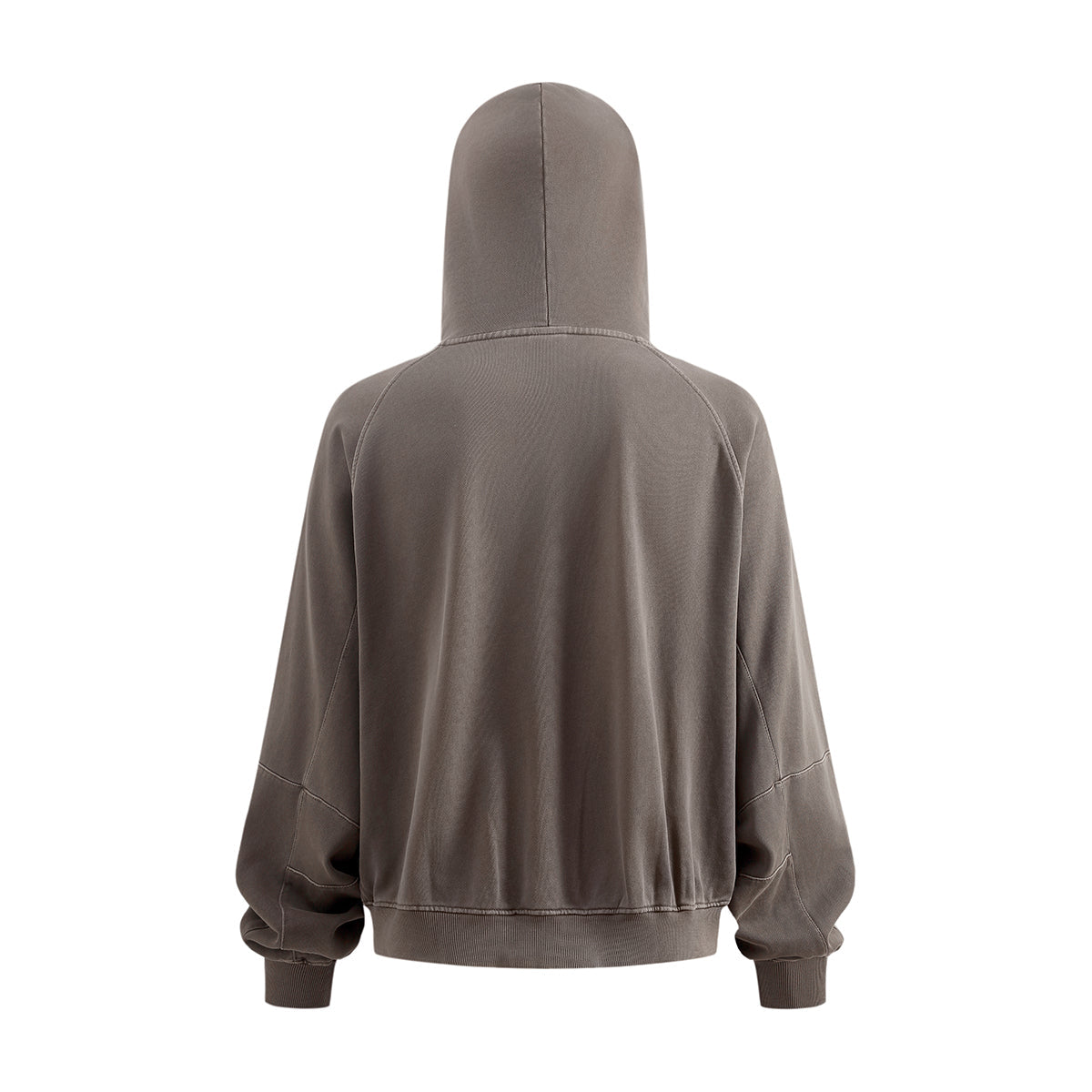 Heavyweight Washed Cotton Boxy Hoodie