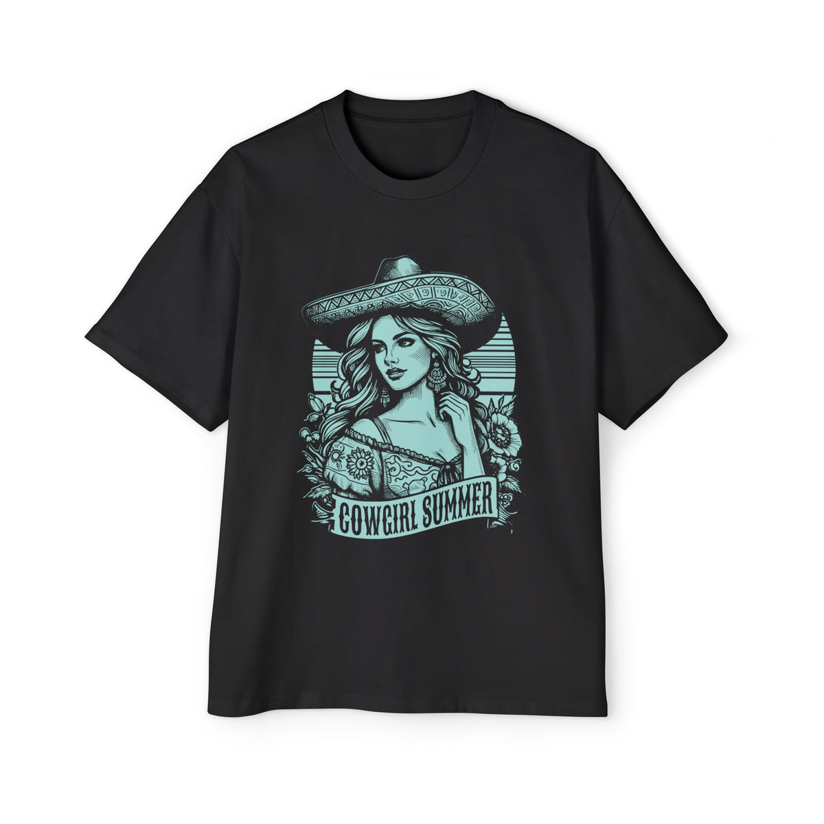 Cowgirl Summer Graphic Tee-INNBLAC Fashion Apparel
