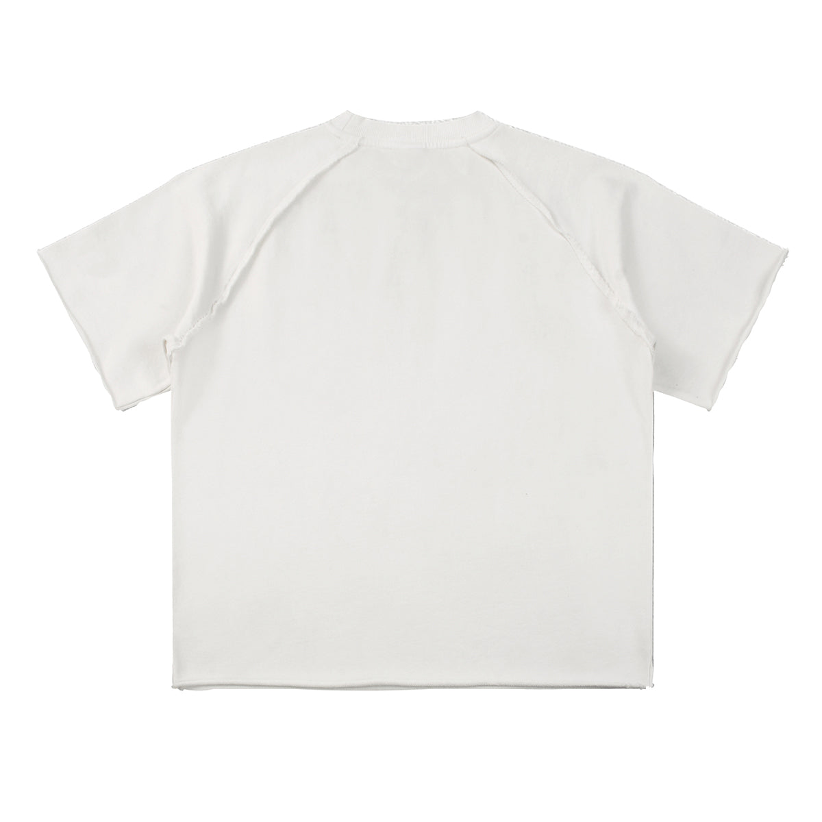 Heavy Washed Wax-Dyed High Street Raglan Tee