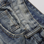 Vintage Wide Leg Distressed Relaxed Jeans