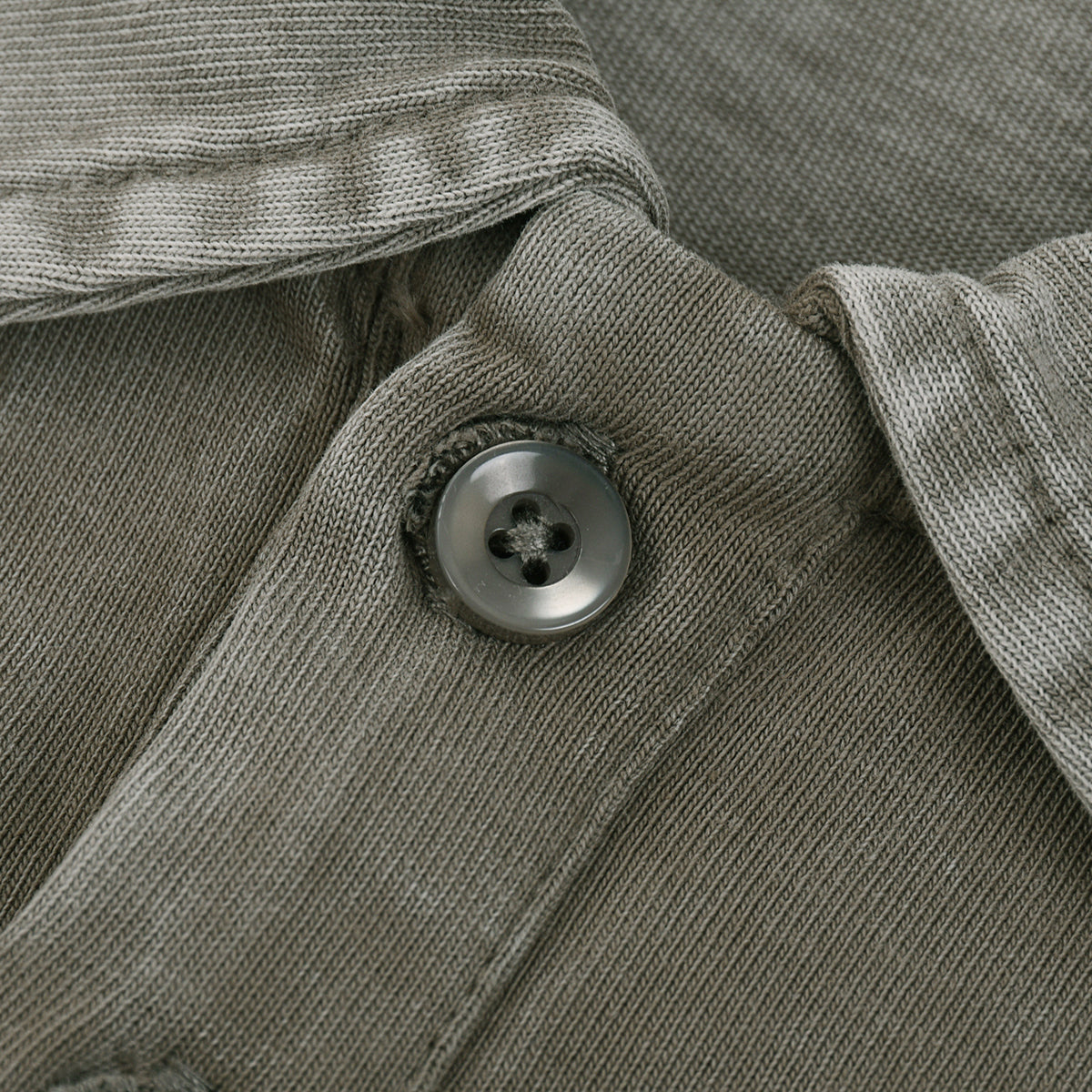 Polo teñido inverso de peso pesado de 9,6 oz