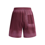 Ombre Color Drawstring Casual Lounge Elastic Waist Shorts