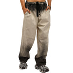 Straight Leg Ink-Splatter Sweatpants-INNBLAC Fashion Apparel