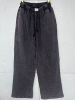 INNBLAC Stone Wash Joggers Black