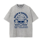 Skull Urban Streetwear Graphic Tee-INNBLAC Fashion Apparel
