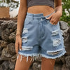 Custom denim shorts wholesale