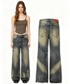 Vintage wash jeans for brands