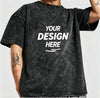 Custom acid wash T shirt