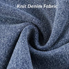 Stretch knit denim fabric