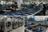 Sustainable denim washing process