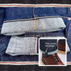 Custom selvedge denim jeans