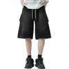 Custom denim bermuda shorts