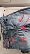 Denim seam puckering after washing