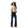 Western bootcut denim style