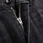 Risen Jeans Rhinestone & Rope Embroidery Straight Leg Jeans