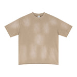 Raw Hem Painted Baggy T Shirt 8.55oz
