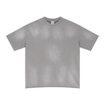 Raw Hem Painted Baggy T Shirt 8.55oz