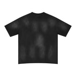 Raw Hem Painted Baggy T Shirt 8.55oz