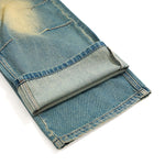 Muddy WashedVintage Washed Pleated Knee Jeans