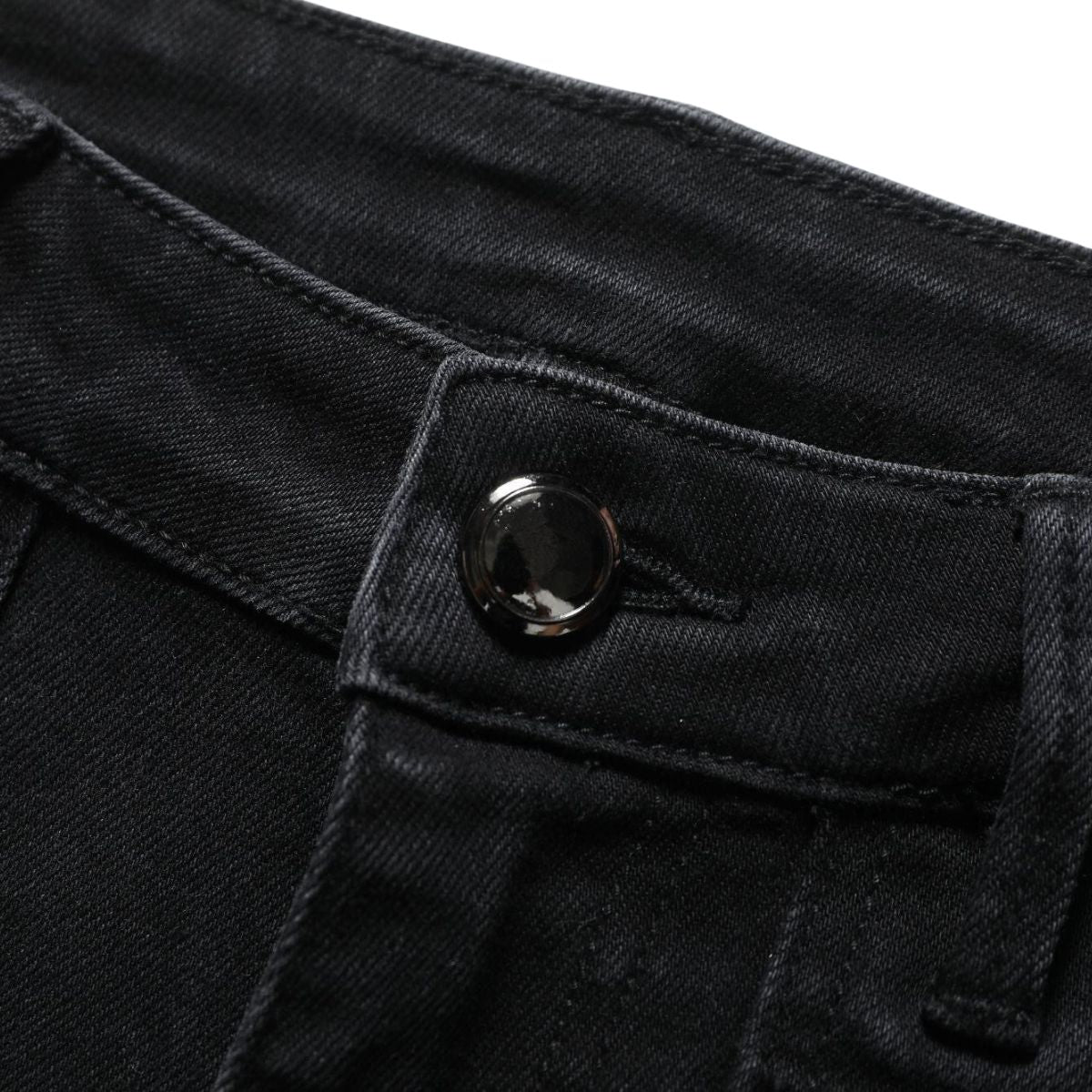 Risen Jeans Pearl-Embellished Embroidered Patchwork Cut-Out Jeans