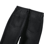 Risen Jeans Pearl-Embellished Embroidered Patchwork Cut-Out Jeans