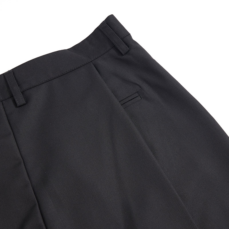 Pantalones anchos plisados