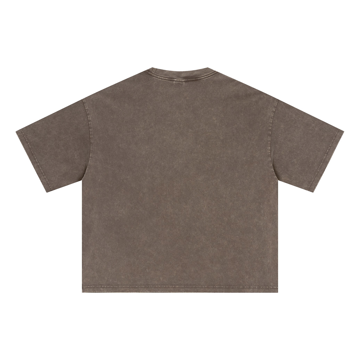 Oversized Vintage Wash Cotton Tee Shirt