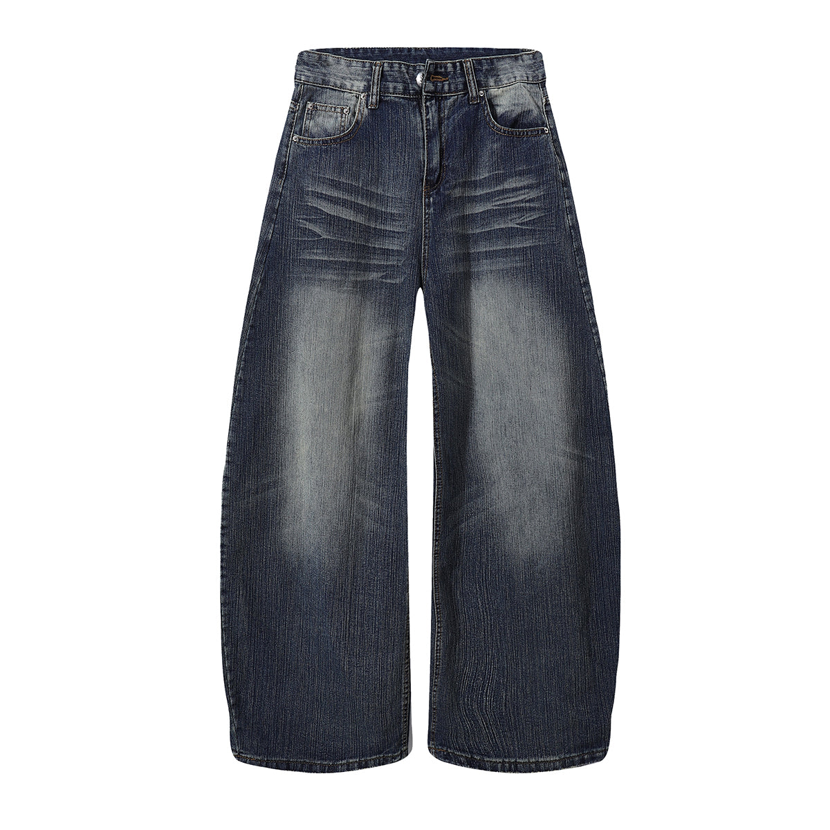 Dark Wash Relaxed Fit Vintage Jeans