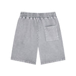 Men's Casual Washed Drawstring Sweat Shorts
