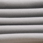 Solid-Color V-Neck Cotton T-Shirt 215gsm