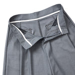 Double Pleat Relaxed Fit Bermuda Shorts