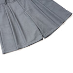 Double Pleat Relaxed Fit Bermuda Shorts