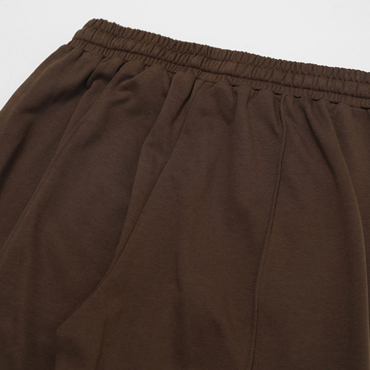 Women's Solid Pleated Cotton Trousers