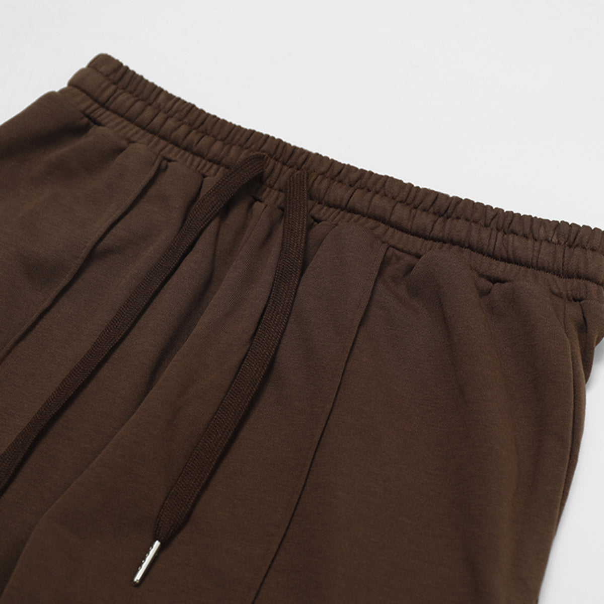 Women's Solid Pleated Cotton Trousers