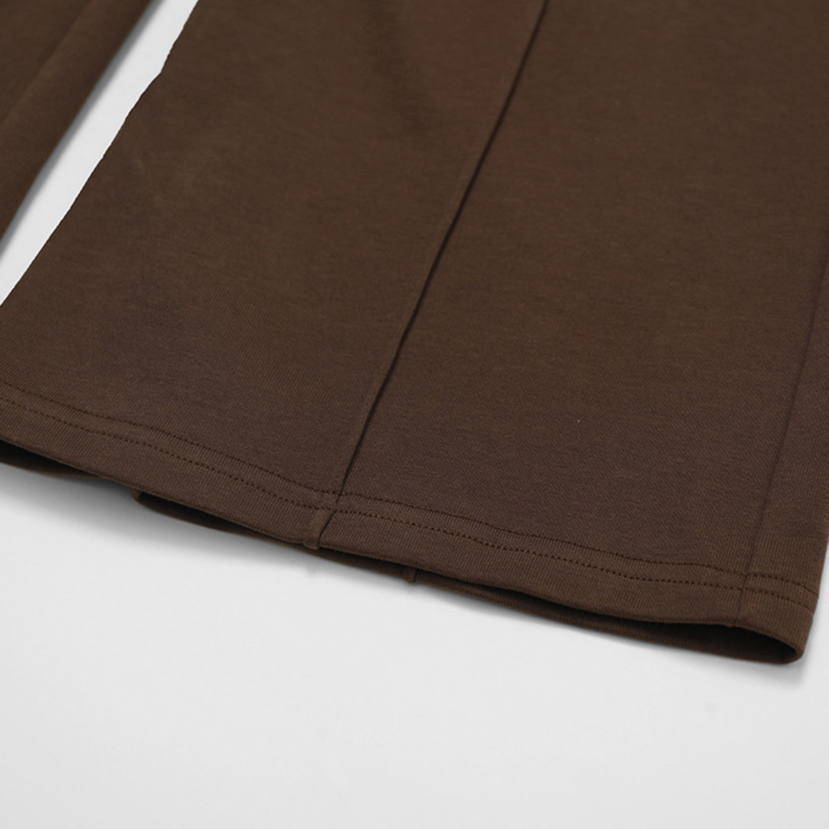 Women's Solid Pleated Cotton Trousers