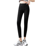 Slim Fit High-Waisted Capri Jeggings